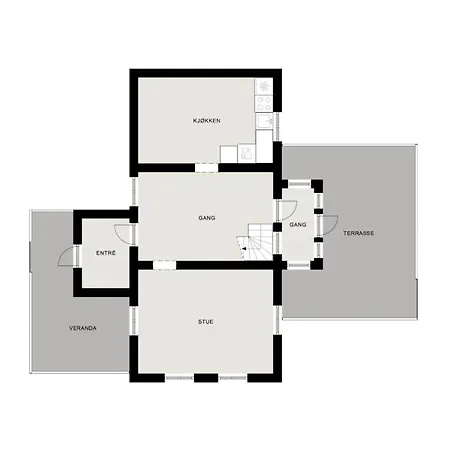The House In Vika Feriehus Lodingen